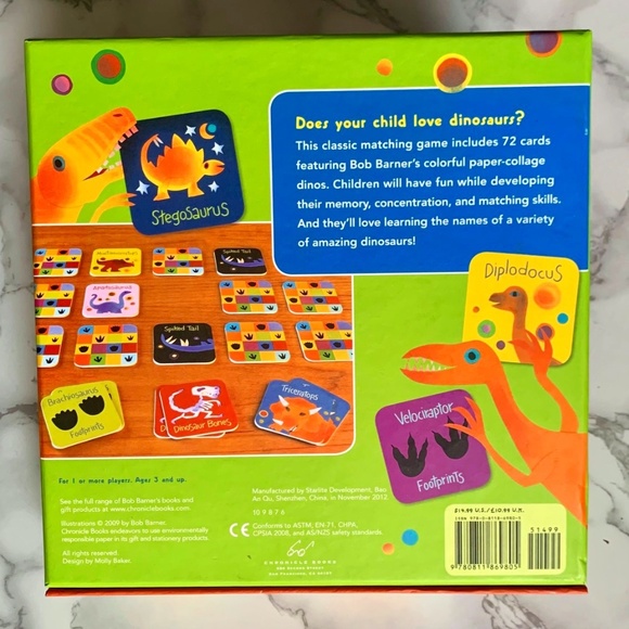 Dinosaurs! Matching Game (NEW) - Picture 6 of 8